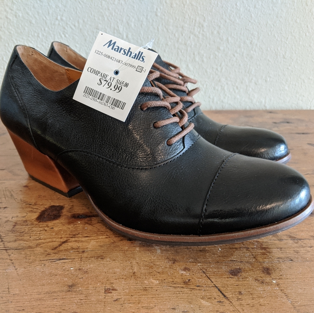 NWT Kork-Ease heeled oxfords